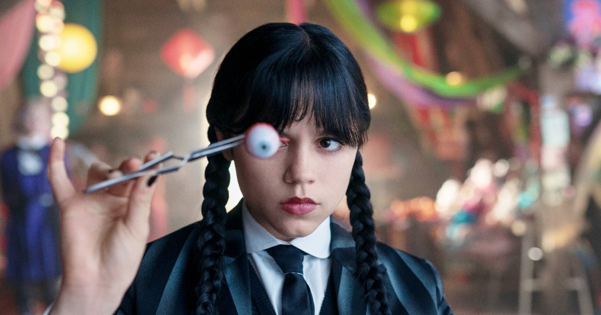 Jenna Ortega in Wednesday season 2