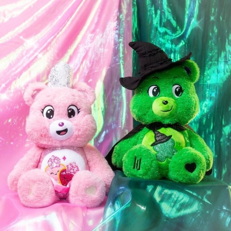 Witchy Plush Bears : Wicked themed Care Bears.