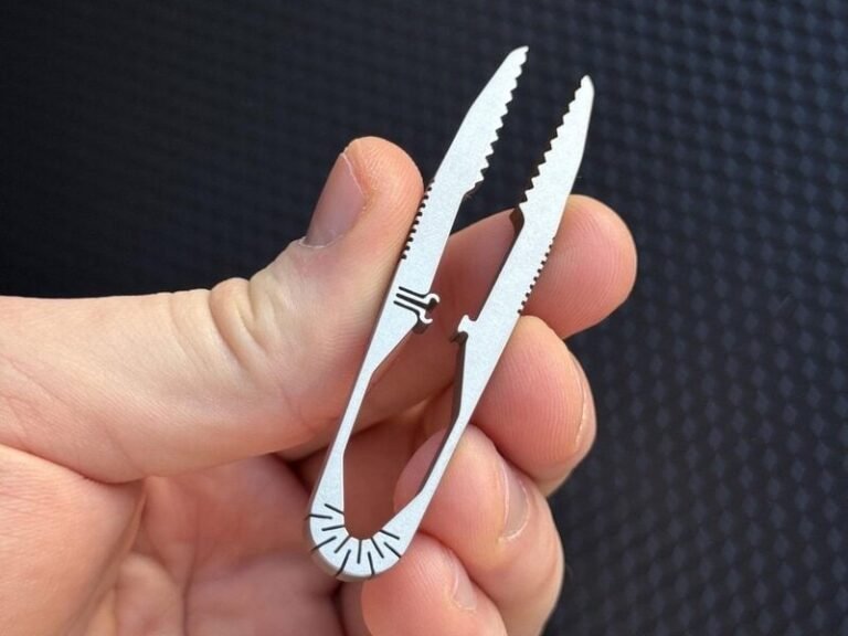 Titanium Edc Tweezers : zde