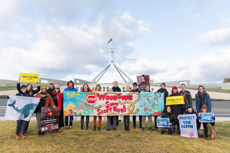Ocean Protector Lobby Trip to Save Scott Reef