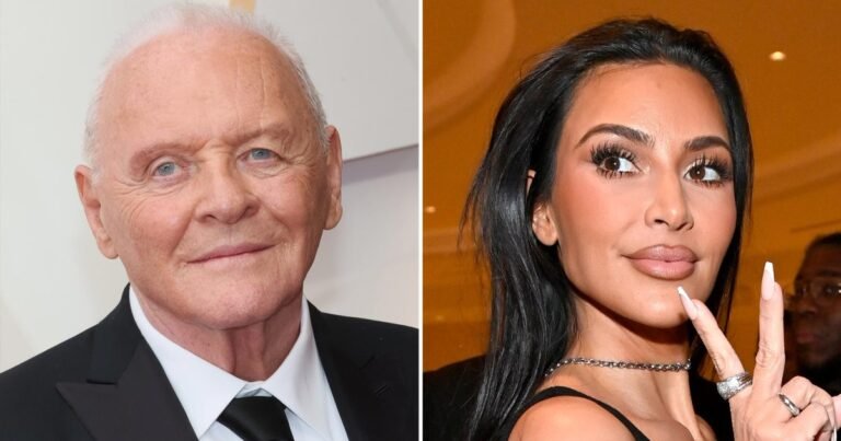 Anthony Hopkins Revisits Hannibal With Skims Face Wrap, Kim Reacts