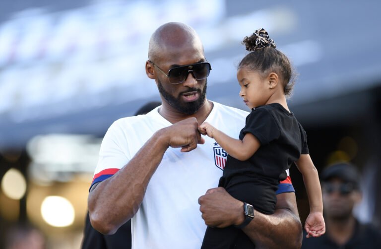 Bianka Bryant Honors Father Kobe Bryant At Dodgers Game