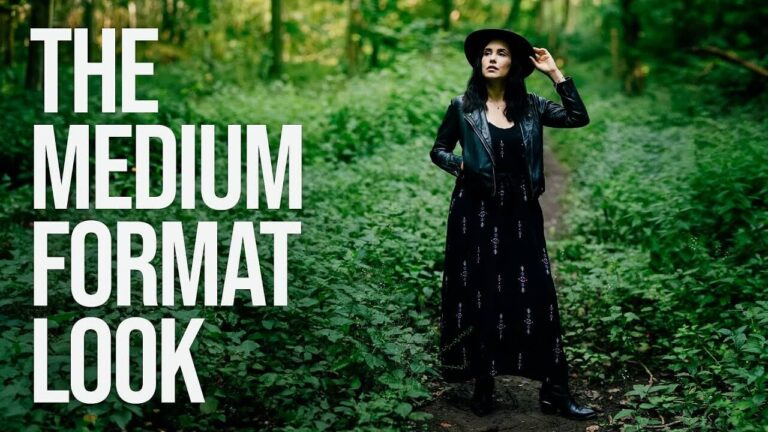 How to get the medium format look with the camera you already have 