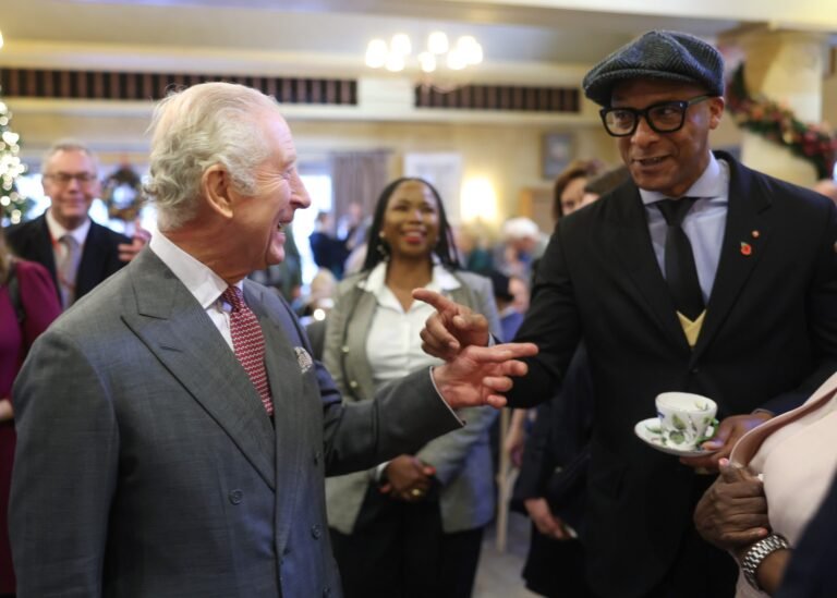 Jay Blades, Seen Here with King Charles, Arrested on Rape Charges