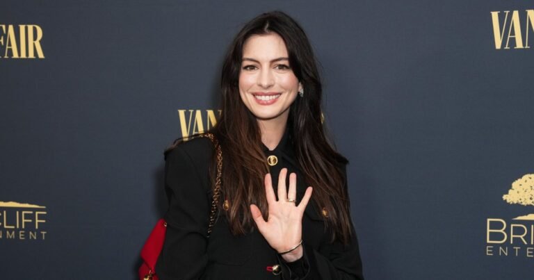 Anne Hathaway’s Polished Vest Set Look Is Secretly on Amazon