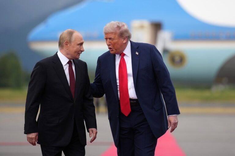 Trump, Putin Take No Questions As Media Scrambles For Summit Details