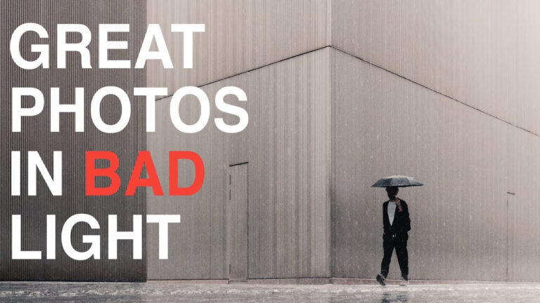 Tips for taking photos in boring, overcast light