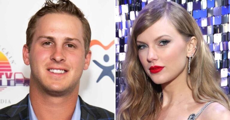 Jared Goff Reacts to Taylor Swift Mentioning Him on New Heights
