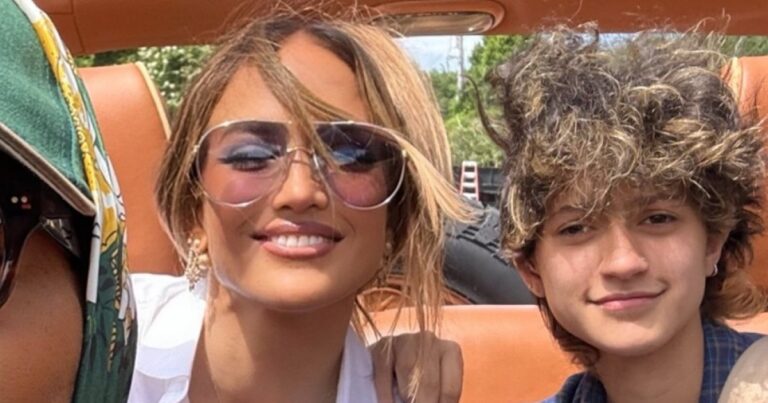 Jennifer Lopez Emotional as 17-Year-Old Emme Starts Senior Year