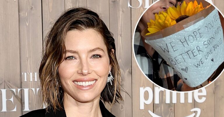 Jessica Biel Shares Sweet Paper Towel Note From Her Sons