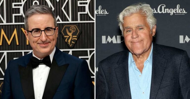 John Oliver Claps Back at Jay Leno Over Late Night TV Criticism