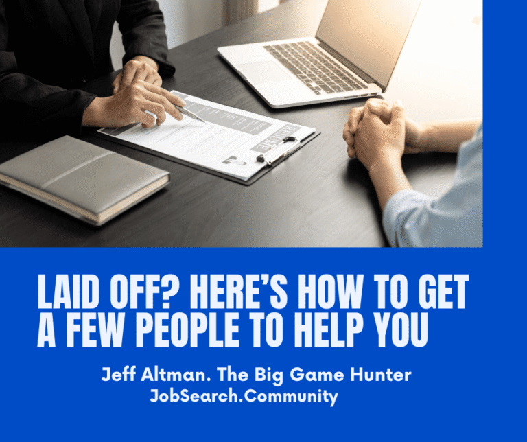 Laid Off? Here’s How to Get A Few People to Help You #shorts