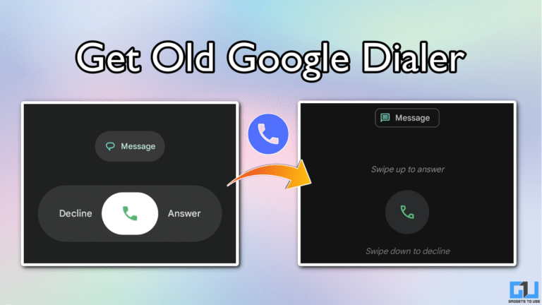 How to Roll Back to Old Google Dialer Design