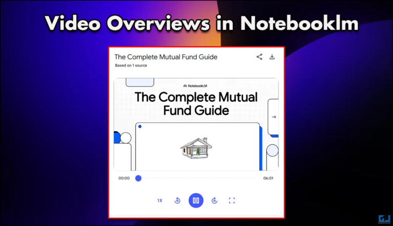How to Use Video Overviews in NotebookLM