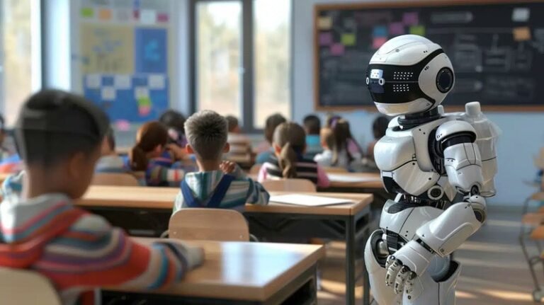 Educational Robotics : AI-powered teaching robot