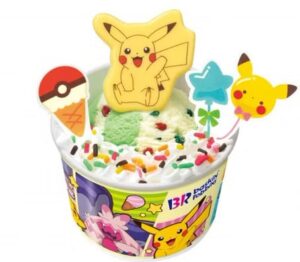 Summertime Anime Ice Creams : Baskin-Robbins Japan Pokémon