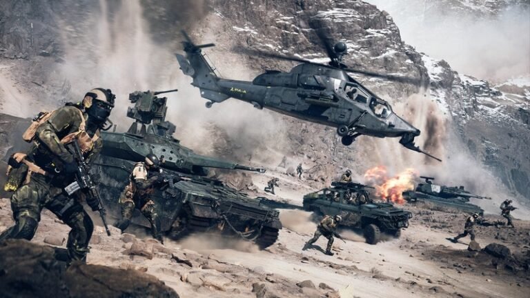 Expansive First-Person-Shooter Games : battlefield 6