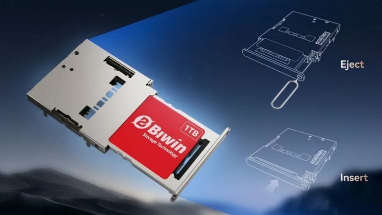 This Chinese company just unveiled an SSD almost as small as a SIM card