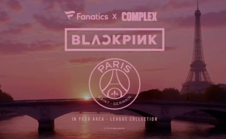 Kpop Streetwear Sporty Merch : BLACKPINK x Paris Saint‑Germain