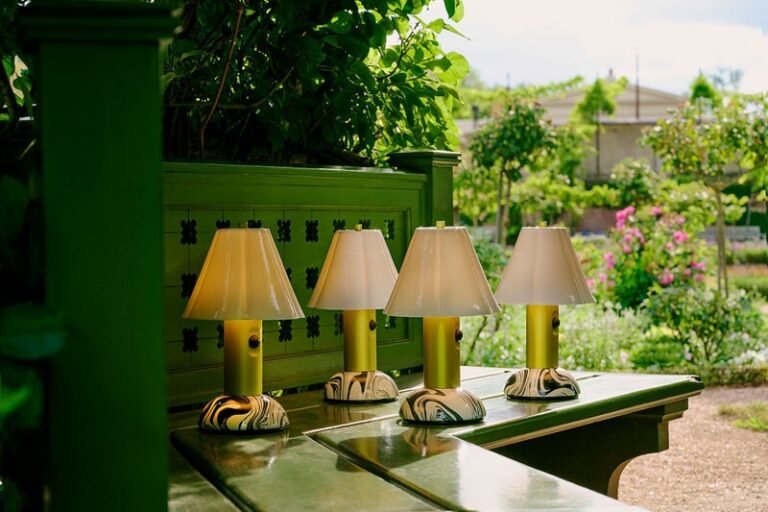 Artful Portable Lighting : blossom portable light