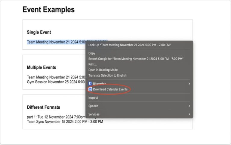 Automated Event Schedulers : Calendar Event Creator