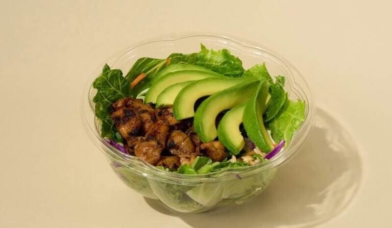 Nutrient-Dense Salad Bowls : Chicken Avocado Salad