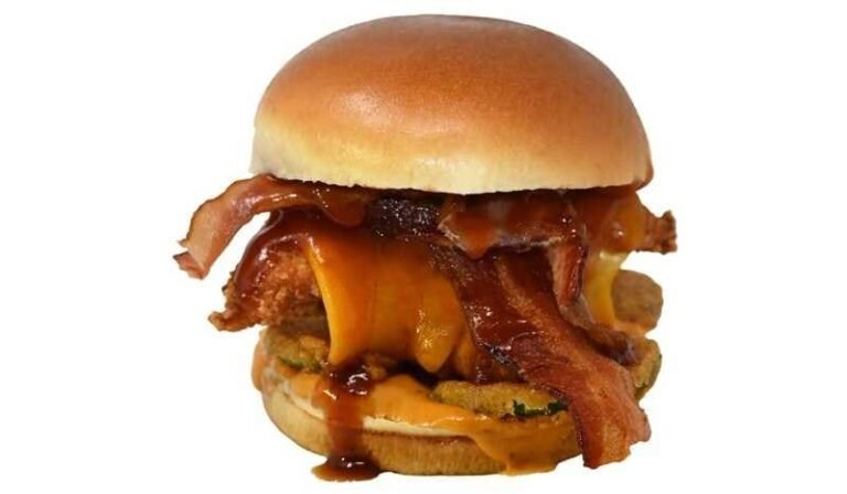 Spicy-Sweet Chicken Sandwich Menus : Chicken Guy! summer menu
