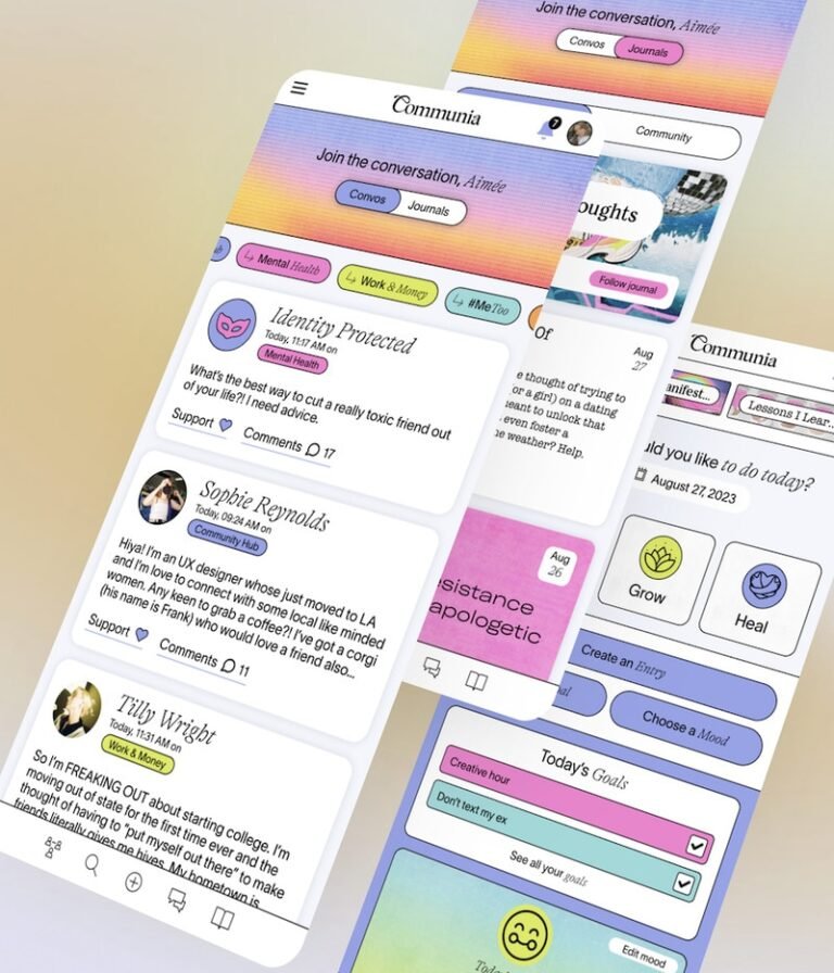 Wellness-First Social Networks : Communia