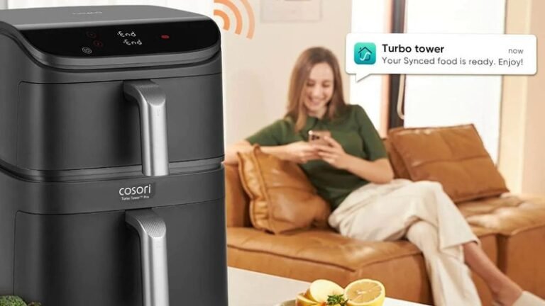 Stacked Tower-Style Air Fryers : COSORI TurboTower Pro Smart