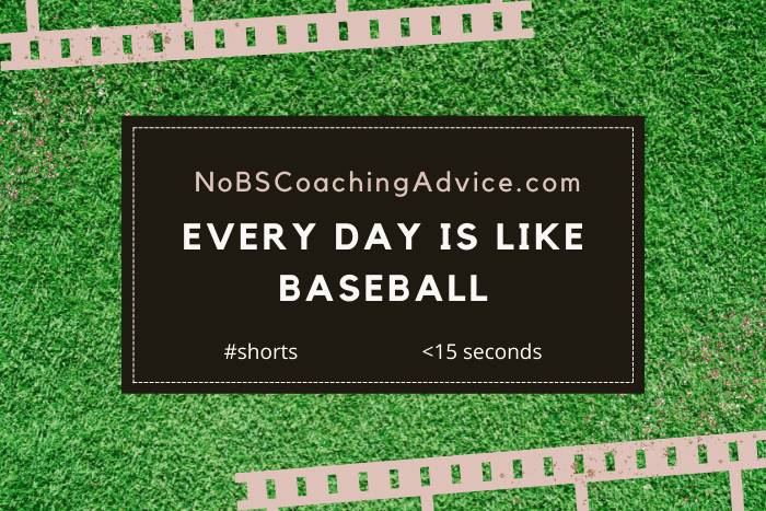 Every Day is Like Baseball #shorts