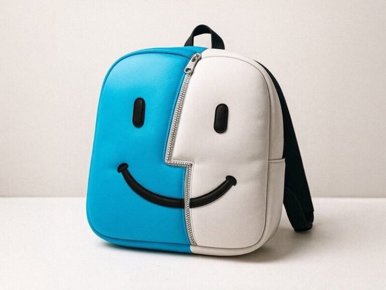 Internet Icon Accessory Design : Finder Icon Backpack
