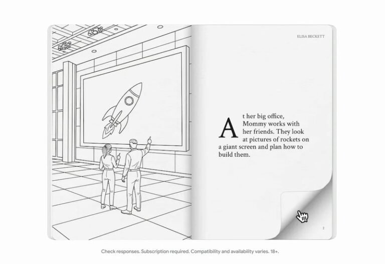 AI-Generated Storybooks : Gemini Storybook