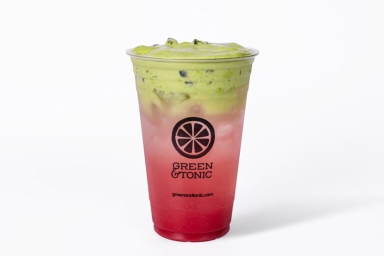 Fruity Matcha-Style Beverages : Green & Tonic