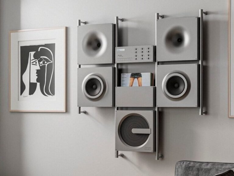 Modular Speaker Sculptures : GRID modular sound