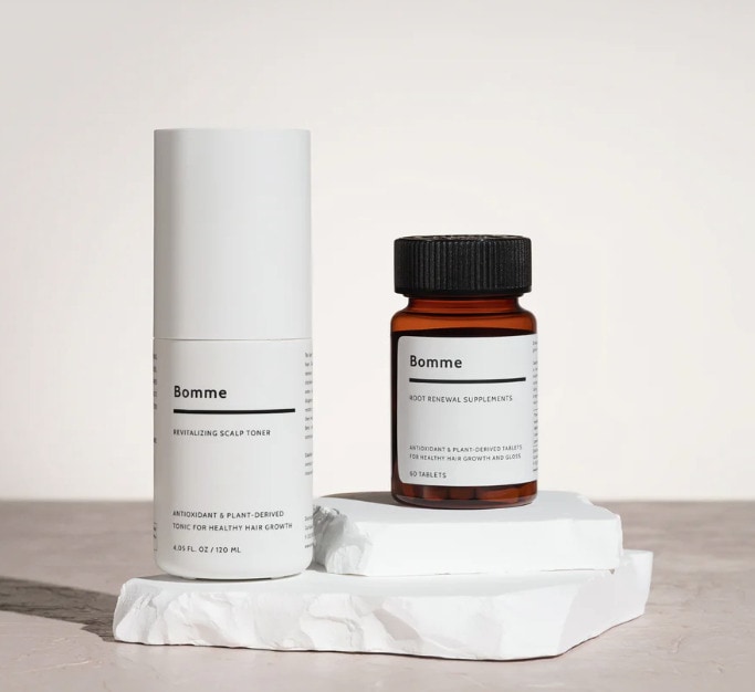 Innovative Plant-Based Hair Products : hair wellness system