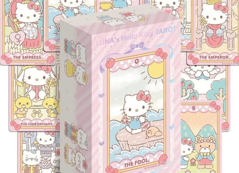 Cartoon-Inspired Tarot Decks : hello kitty tarot