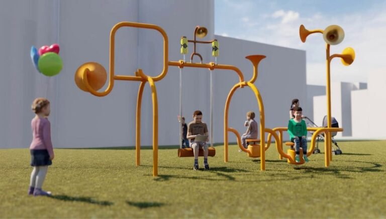 Heritage Sound Playgrounds : Hornscape Playground