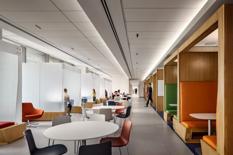 Modernized Fluid College Buildings : John Jay College