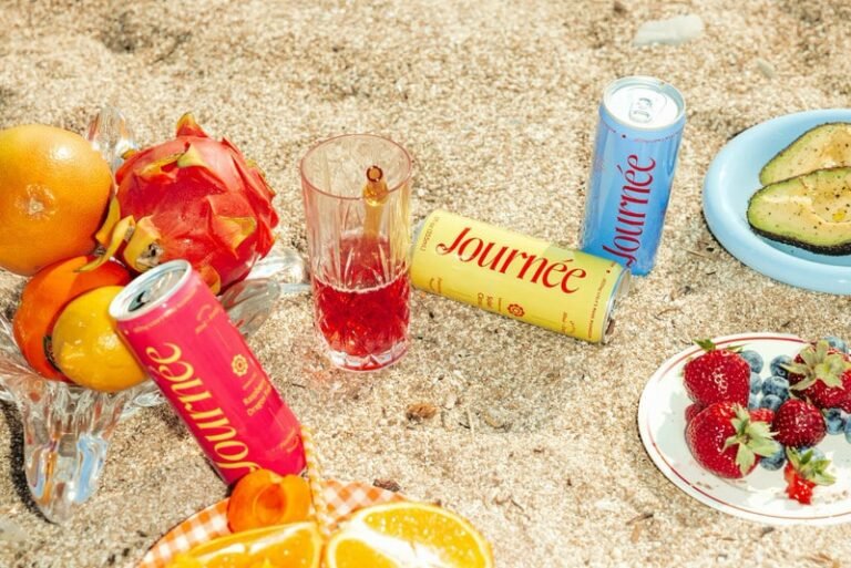 French-Inspired Functional Drinks : Journee