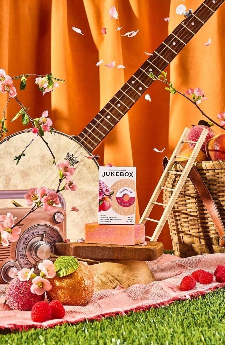 Uplifting Sweet-Scented Soaps : Just Peachy’ Soap Bar