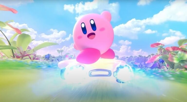 Cartoon Racing Party Games : kirby air riders