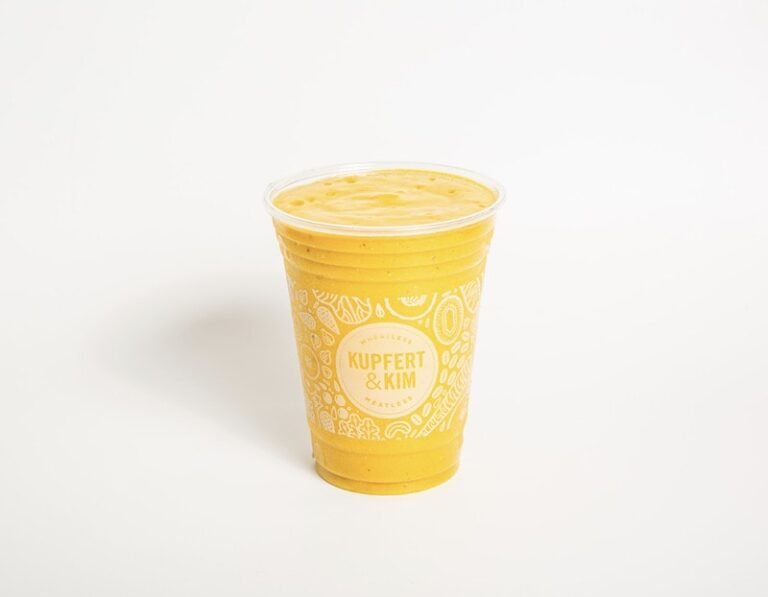 Vibrant QSR Offerings : Lemon Drop Smoothie