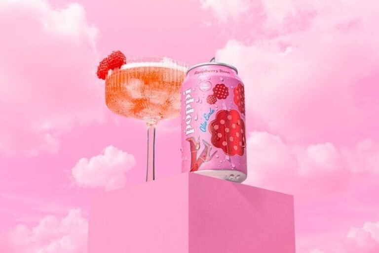 Exclusive Raspberry Soda Cans : Limited-Edition ‘Raspberry Rose’