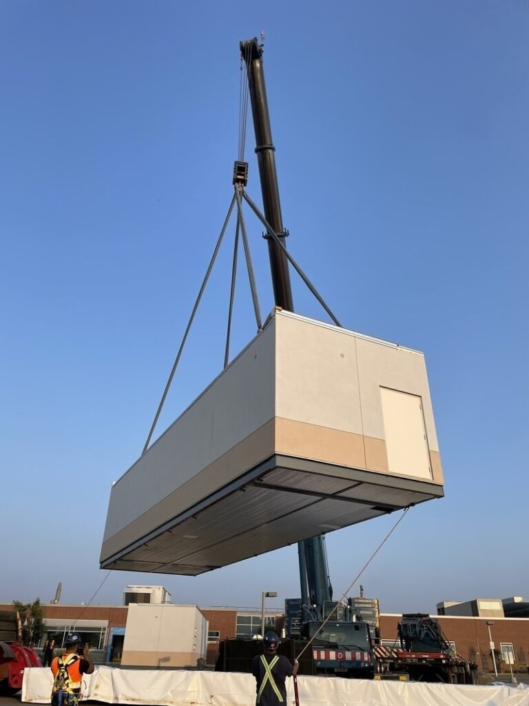 Prefabricated Modular MRI Suites : medical infrastructure delivery