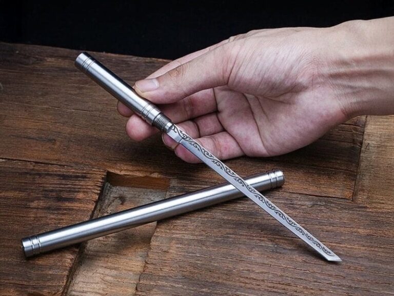 Miniature EDC Sword Designs : micro katana