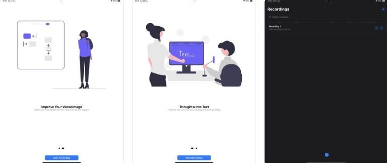 Voice-Based Journaling Tools : Mindscribe