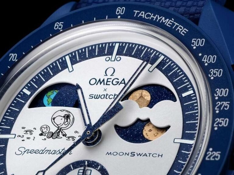 Celestial Tribute Timepieces : Moonswatch Mission to Earthphase