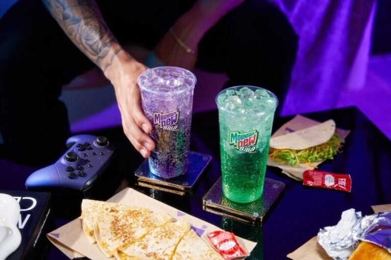 Purple Passionfruit Sodas : MOUNTAIN DEW BAJA MIDNIGHT