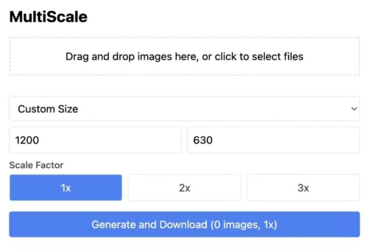 Image Resizing Tools : MultiScale