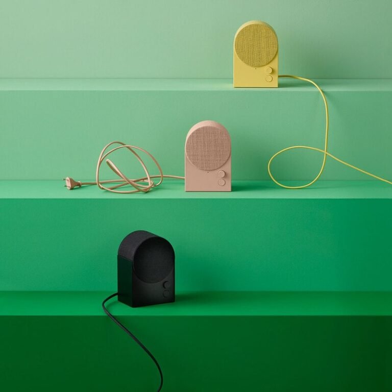 Retro-Style Tabletop Speaker : nattbadd bluetooth